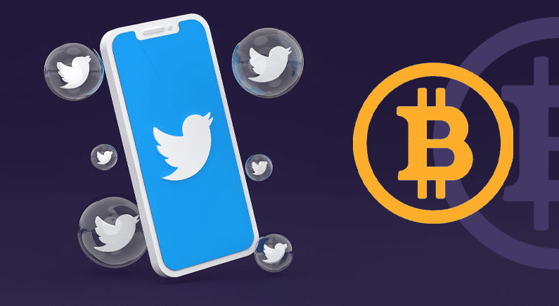 Potential BTC and ETH functionality on Twitter following screenshots