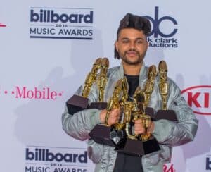 Grammy-winning artist, The Weeknd.